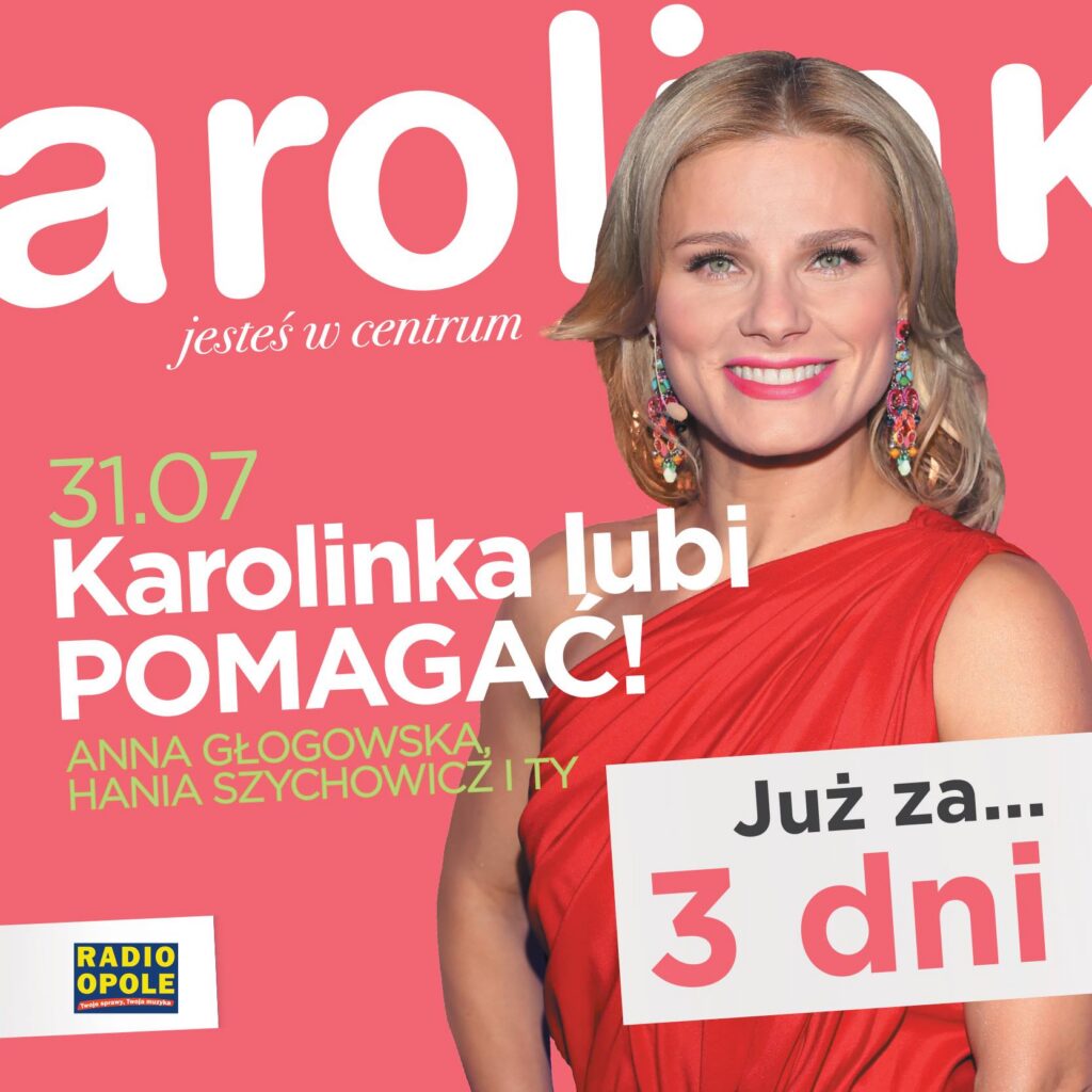 Karolinka lubi pomagać